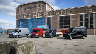 Pressefahrvorstellung Mercedes-Benz Sprinter, Amsterdam 2018 // Press test drive Mercedes-Benz Sprinter, Amsterdam 2018