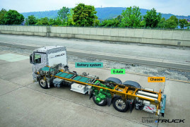 Mercedes-Benz Trucks; Urban eTruck; Elektro-Lkw; Weltpremiere; Elektromobilität; modulares Batteriekonzept; Verteilerverkehr