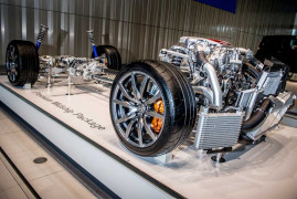 YOKOHAMA, Japan (July 25, 2013) - In Japan those recognized as master craftsmen are known as takumi. At Nissan's factory in Yokohama, only four takumi are sanctioned to put their name on the company's halo vehicle, the legendary GT-R. Izumi Shioya, Nobumitsu Gozu, Tsunemi Oyama, and leader Takumi Kurosawa -with over 100 years of combined factory experience - these four artisans hand-make the twin-turbo VR38 engines, the pride of the plant and Nissan.