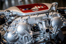 YOKOHAMA, Japan (July 25, 2013) - In Japan those recognized as master craftsmen are known as takumi. At Nissan's factory in Yokohama, only four takumi are sanctioned to put their name on the company's halo vehicle, the legendary GT-R. Izumi Shioya, Nobumitsu Gozu, Tsunemi Oyama, and leader Takumi Kurosawa -with over 100 years of combined factory experience - these four artisans hand-make the twin-turbo VR38 engines, the pride of the plant and Nissan.