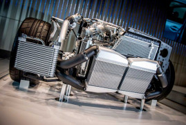 YOKOHAMA, Japan (July 25, 2013) - In Japan those recognized as master craftsmen are known as takumi. At Nissan's factory in Yokohama, only four takumi are sanctioned to put their name on the company's halo vehicle, the legendary GT-R. Izumi Shioya, Nobumitsu Gozu, Tsunemi Oyama, and leader Takumi Kurosawa -with over 100 years of combined factory experience - these four artisans hand-make the twin-turbo VR38 engines, the pride of the plant and Nissan.