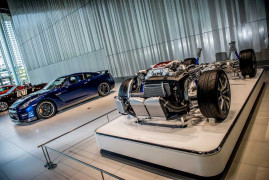 YOKOHAMA, Japan (July 25, 2013) - In Japan those recognized as master craftsmen are known as takumi. At Nissan's factory in Yokohama, only four takumi are sanctioned to put their name on the company's halo vehicle, the legendary GT-R. Izumi Shioya, Nobumitsu Gozu, Tsunemi Oyama, and leader Takumi Kurosawa -with over 100 years of combined factory experience - these four artisans hand-make the twin-turbo VR38 engines, the pride of the plant and Nissan.