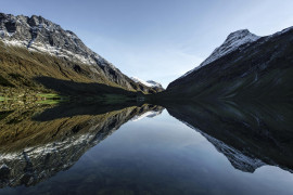 NORWAY. 2016.
Oppskredvatnet lake near Geiranger.