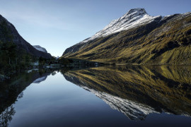 NORWAY. 2016.
Oppskredvatnet lake near Geiranger.
