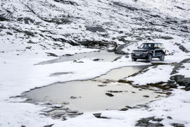 NORWAY. 2016.
Mountain driving on the plateau above Geiranger.
Photographed on assignment for Land Rover.