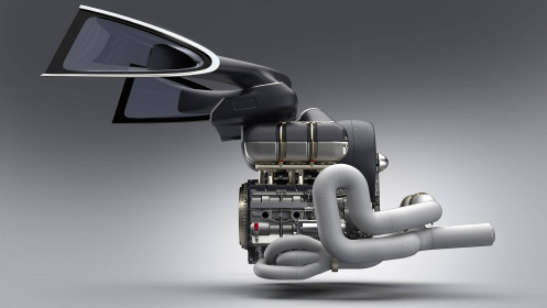 Engine by Singer Vehicle Design and Williams