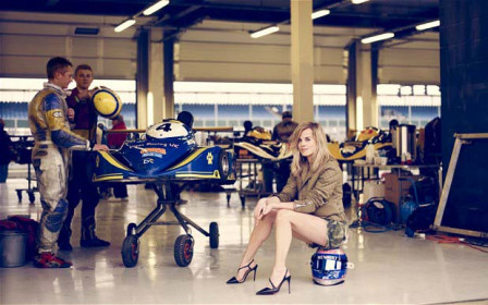 CLEARANCE REQUIRED BEFORE ANY USAGE. SPECIAL PRICE APPLIES. 

Scottish racing driver Susie Wolff