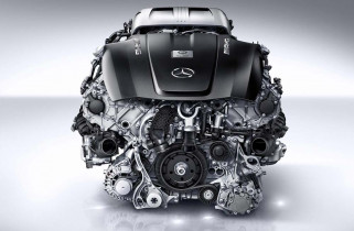 Mercedes-AMG twin-turbo 4.0-liter V8 engine