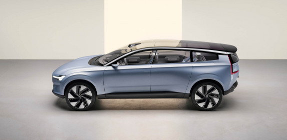 Volvo Concept Recharge, Exterior high left side