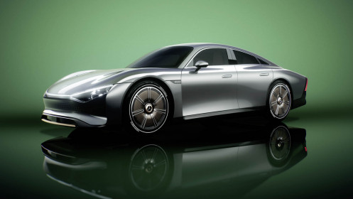 Der VISION EQXX zeigt, wie sich Mercedes-Benz die Zukunft des Elektroautos vorstellt. The VISION EQXX is how Mercedes-Benz imagines the future of electric cars.