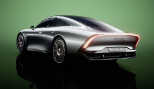 Der VISION EQXX zeigt, wie sich Mercedes-Benz die Zukunft des Elektroautos vorstellt.
The VISION EQXX is how Mercedes-Benz imagines the future of electric cars.