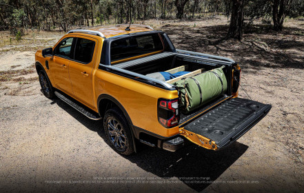 Ford engaged with existing pick‑up truck owners to help develop practical, clever features that make it the company’s most versatile, capable Ranger yet. LICENSE EXPIRES: In perpetuity. LICENSE BY: Ford IMG. LICENSE SCOPE: A - Earned editorial, press releases, press kits, C - All non-broadcast digital and online media, plus Retail and POS (showrooms, events etc), D - All print media (newspaper, magazine etc). REGION: GLOB. COPYRIGHT AND IMAGE RIGHTS: This content is solely for editorial use and for providing individual users with information. Any storage in databases, or any distribution to third parties within the scope of commercial use, or for commercial use is permitted with written consent from Ford of Europe GmbH only.