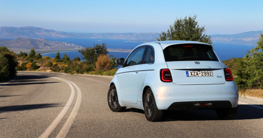 Fiat 500e Electric 2+1 caroto test drive 2022 (34)