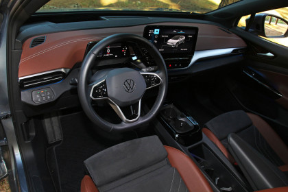Volkswagen ID.5 Pro Performance caroto test drive 2022 (15)