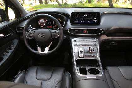 Hyundai Santa Fe PHEV caroto test drive 2023 (10)
