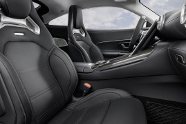 Mercedes-AMG GT 63 4MATIC+ (Kraftstoffverbrauch kombiniert: 14,1 l/100 km, CO2-Emissionen kombiniert 319 g/km) Exterieur: AMG Aerodynamik-Paket, Hightechsilber metallic; Interieur: Leder Nappa schwarz;Kraftstoffverbrauch kombiniert: 14,1 l/100 km, CO2-Emissionen kombiniert 319 g/km*
Mercedes-AMG GT 63 4MATIC+ (combined fuel consumption, weighted: 14,1 l/100 km; combined CO2 emissions, weighted: 319 g/km) exterior: AMG Aerodynamic package, hightechsilver metallic; interior: leather nappa black;Combined fuel consumption, weighted: 14,1 l/100 km; combined CO2 emissions, weighted: 319 g/km*