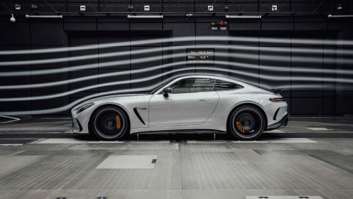 Mercedes-AMG GT 63 4MATIC+, Windkanal Mercedes-AMG GT 63 4MATIC+, wind tunnel