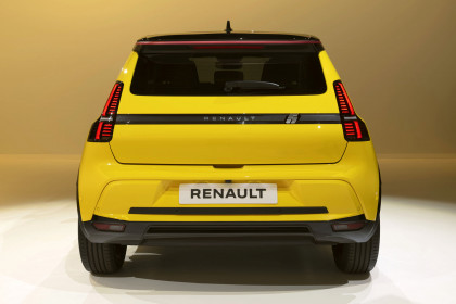 Renault 5 Iconic Jaune, Preshow Renault from February 12 to 16th 2024 at Aubervilliers, France - Photo Yann / DPPI