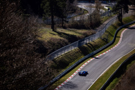 The Ford GT Mk IV driven by Frédéric Vervisch lapped the Nürburgring Nordschleife in 6:15.977 — setting a new record as the fastest American OEM. License valid for earned editorial, press releases, press kits. All non-broadcast digital and online media Region: Global. This content is solely for editorial use and for providing individual users with information. Any storage in databases, or any distribution to third parties within the scope of commercial use, or for commercial use is permitted with written consent from Ford in Europe GmbH only.